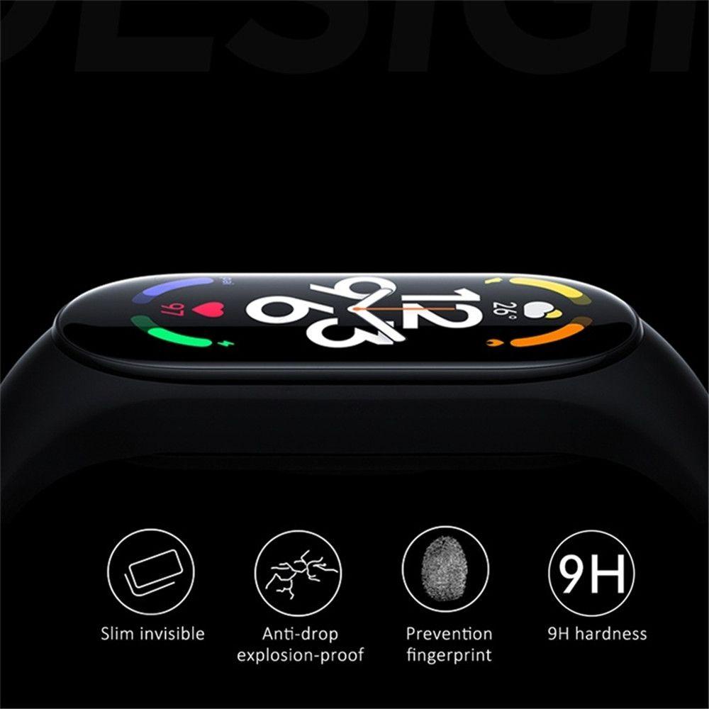 Set 5 Phim Dán Hydrogel Bằng TPU Mềm Trong Suốt Bảo Vệ Chống Trầy Cho Xiaomi Mi Band 7