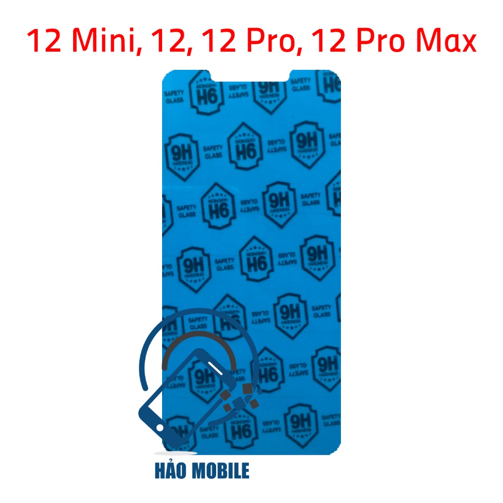 Dán cường lực dẻo nano iPhone 12 Mini, 12, 12 Pro, 12 Pro Max