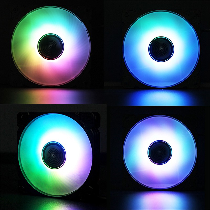 Quạt tản nhiệt CPU Jonsbo Fr-502 cỡ 12cm thiết kế có đèn LED RGB độc đáo