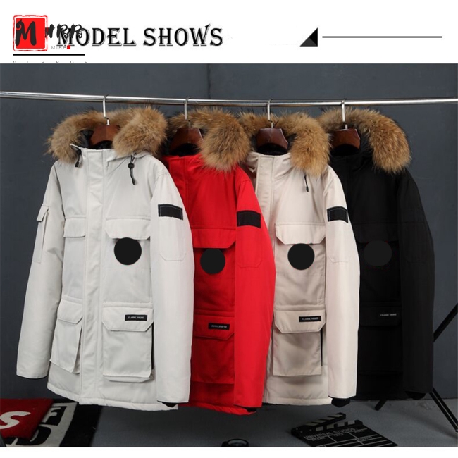 Áo Khoác Cotton Dày Cổ Lông Nhiều Túi Phối Mũ Trùm Có Thể Tháo Rời Giúp Giữ Ấm Cho Nam Vào Mùa Đông | BigBuy360 - bigbuy360.vn