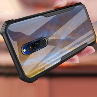 Ốp Điện Thoại Túi Khí Bo Viền Màu Trong Suốt Chống Sốc Cho Xiaomi Redmi 8 7A 6a 7