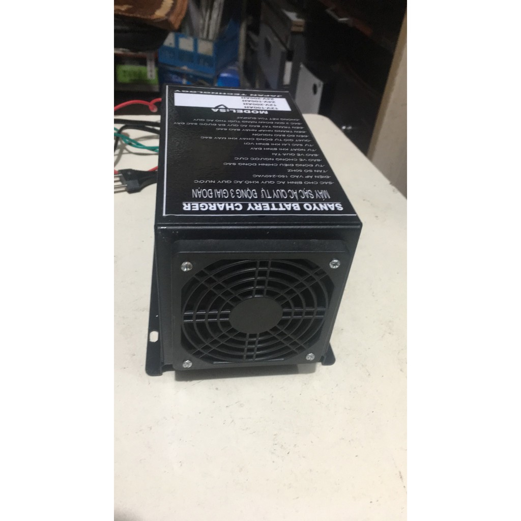 Sạc ắc quy 12v-100ah dùng cho máy phát điện, dân dụng
