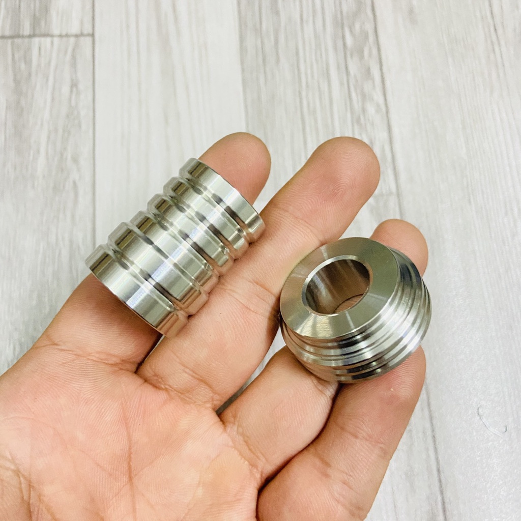 CỤC CANH BÁNH SAU INOX 304 MẪU THÁI TRANG TRÍ XE EXCITER 150, EXICTER 155 CAO CẤP