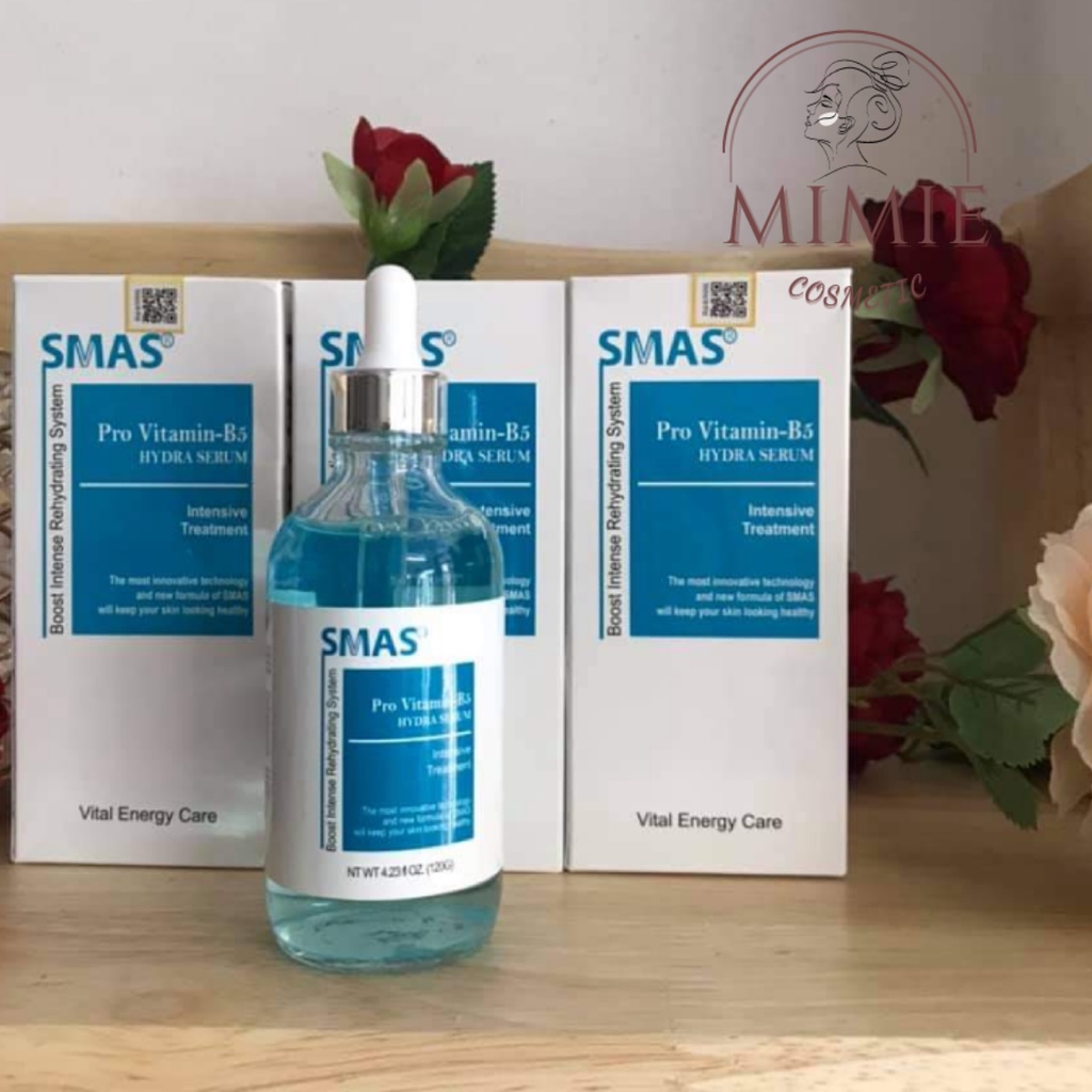 [CHÍNH HÃNG] SERUM B5 SMAS CẤP ẨM, PHỤC HỒI DA, SÁNG DA, CHỐNG LÃO HÓA - SMAS PRO VITAMIN B5 HYDRA SERUM 120ML