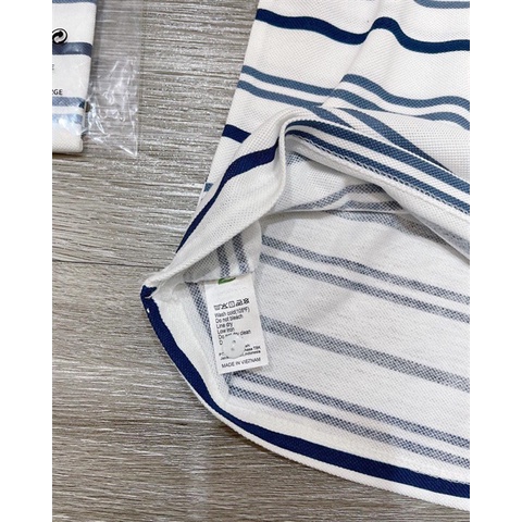 ÁO POLO NỮ KẺ NGANG 0402AP