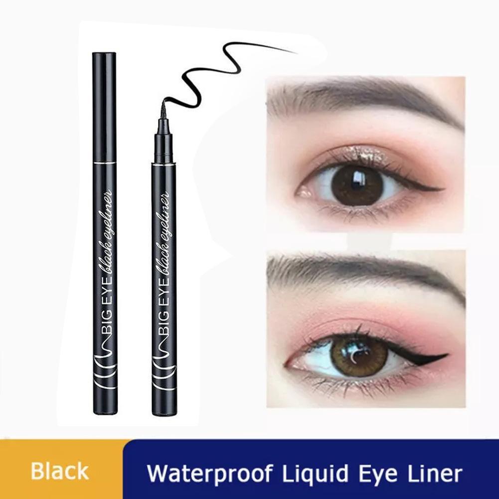 Bút Kẻ Mắt Màu Đen Chống Thấm Nước Và Mồ Hôi Thiết Kế Vỏ Lấp Lánh Ánh Sao M6W5