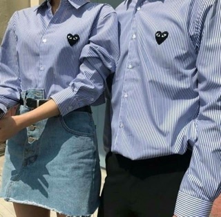 ÁO SƠMI THÊU TIM