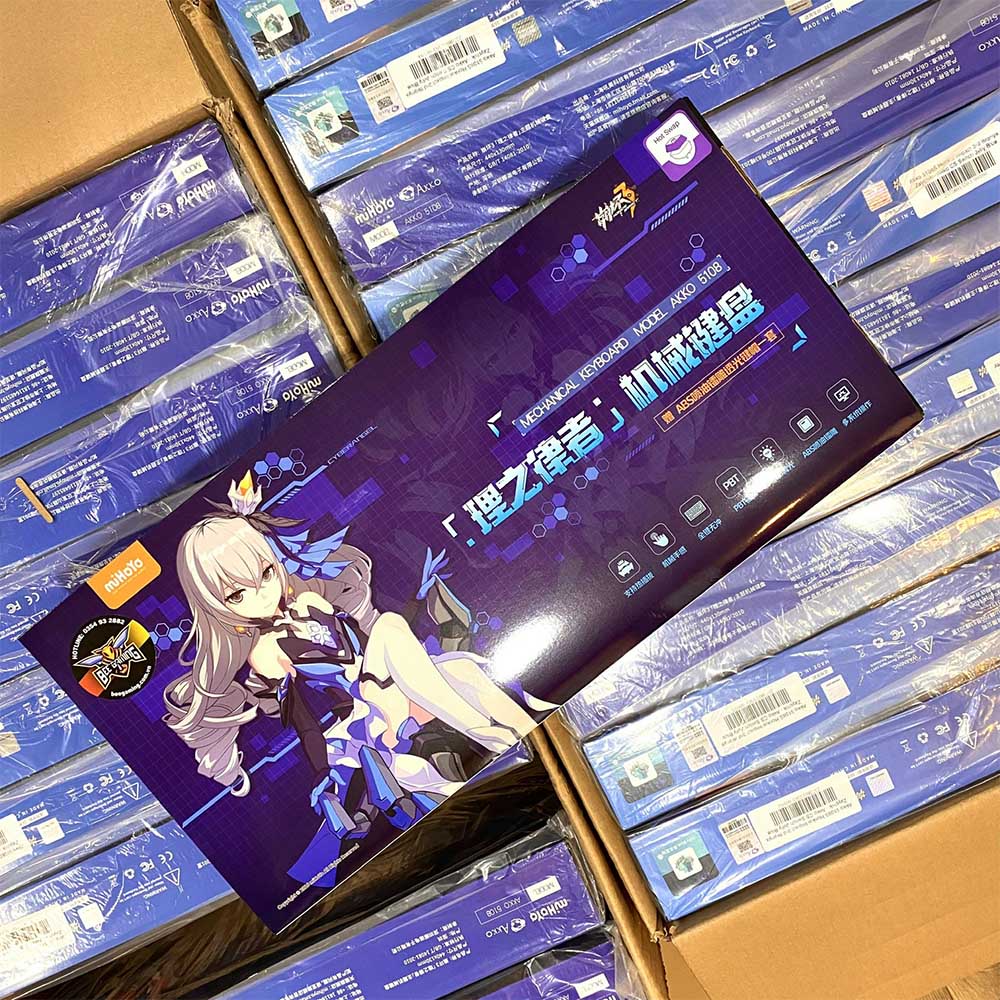 Bàn phím cơ AKKO 5108S Honkai Impact 3rd – Bronya Zaychik