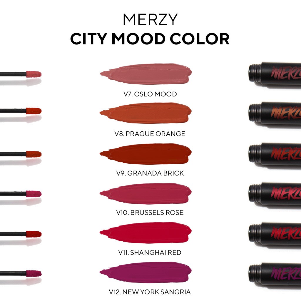 [Hàng mới về] Son Kem Merzy Màu Kì Mịn Như Nhung 2 Có 6 Màu Tùy Chọn | BigBuy360 - bigbuy360.vn