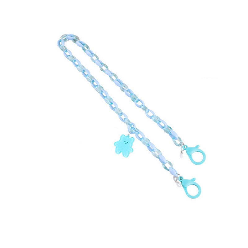 Dây đeo mắt kính họa tiết hoạt hình nhiều màu sắc phong cách Hàn Quốc cho nữ