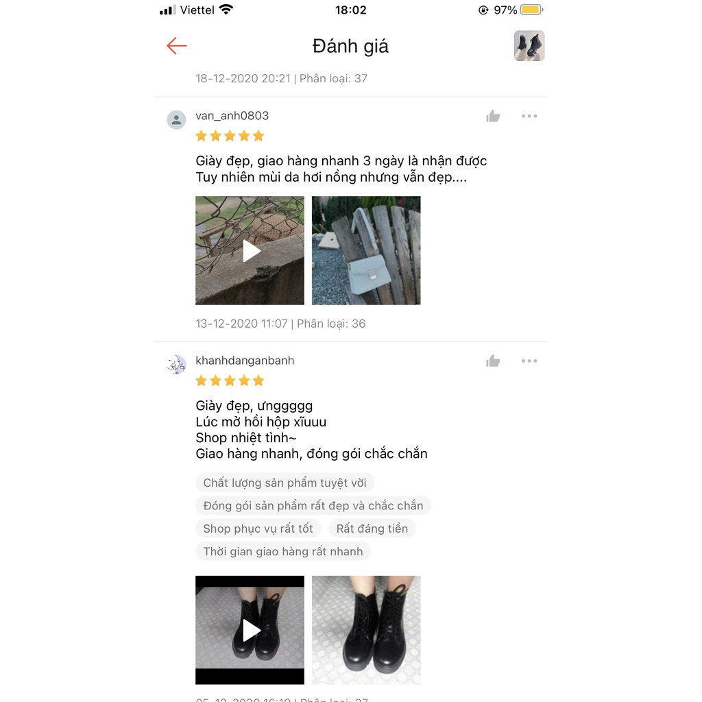 [ HÀNG QUẢNG CHÂU] Boots da khoá sườn sang chảnh 🍒 FREESHIP - Chọn theo size chân thường đi 🍒 | BigBuy360 - bigbuy360.vn