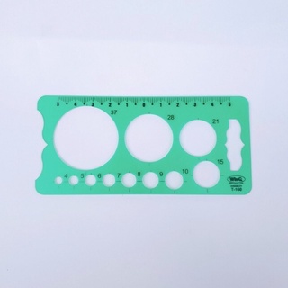 [Thước dẻo] Bộ thước kẻ eke đa dạng -5 cây WinQ
