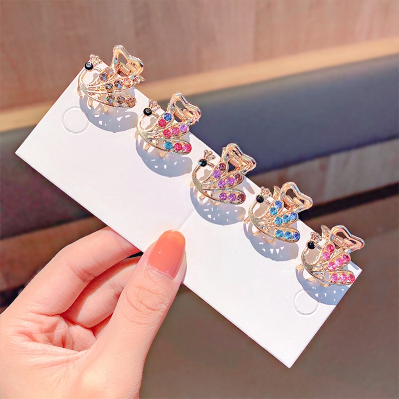 Kẹp Càng Cua Đính Đá Hình Bướm Lấp Lánh