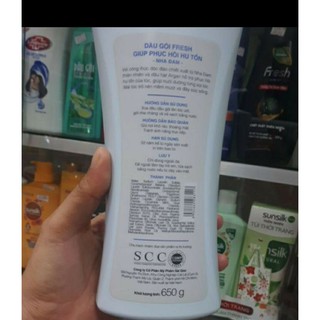 Dầu gội fresh nha đam 650ml