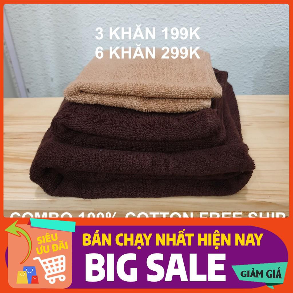 Khăn tắm cotton khách sạn 2-3 sao kt 70x140 320gr