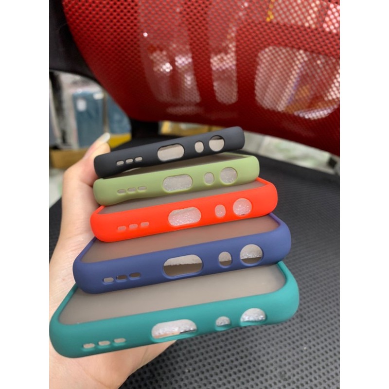 Ốp lưng vivo Y72 viền dẻo màu lưng nhám có viền bảo vệ tốt camera