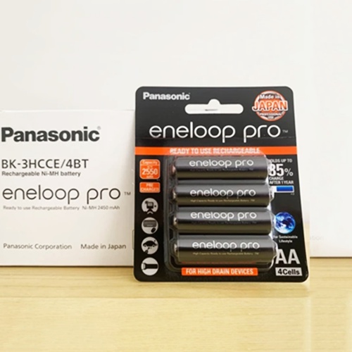 Pin Sạc AA Eneloop Pro 2550mAh chính hãng Panasonic Made in Japan