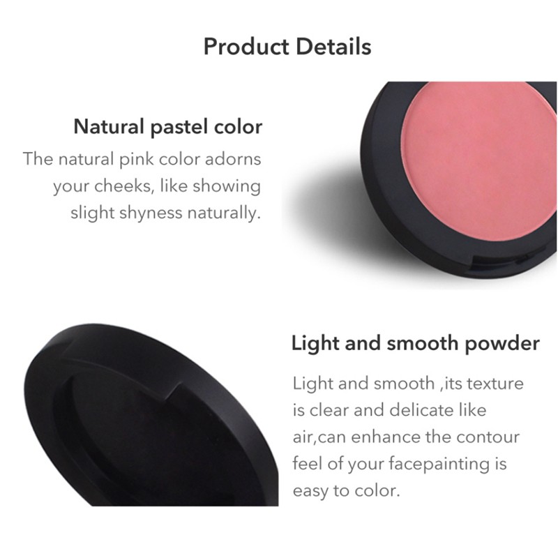 [Hàng mới về] Hộp phấn má hồng màu sắc tinh tế tự nhiên chất lượng cao | BigBuy360 - bigbuy360.vn