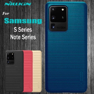 Ốp lưng Nillkin sần cho Samsung S20 Ultra/ S20 Ultra 5G Chống vân tay - Tặng giá đỡ ( Chính Hãng )