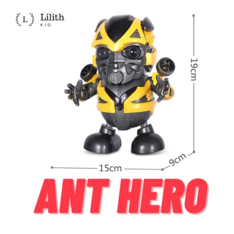 HỎA TỐC 2HĐồ chơi Robot thông minh Bumblebee Có Đèn Led, Xoay Cho Bé 360 Độ Mới Nhất 2022- Bản nâng cấp