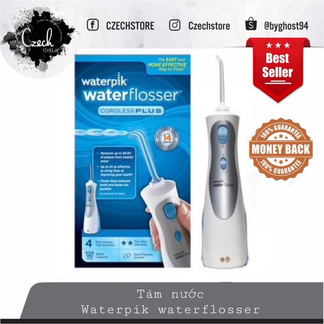 TĂM NƯỚC  WATERPIK Water Flosser Plus