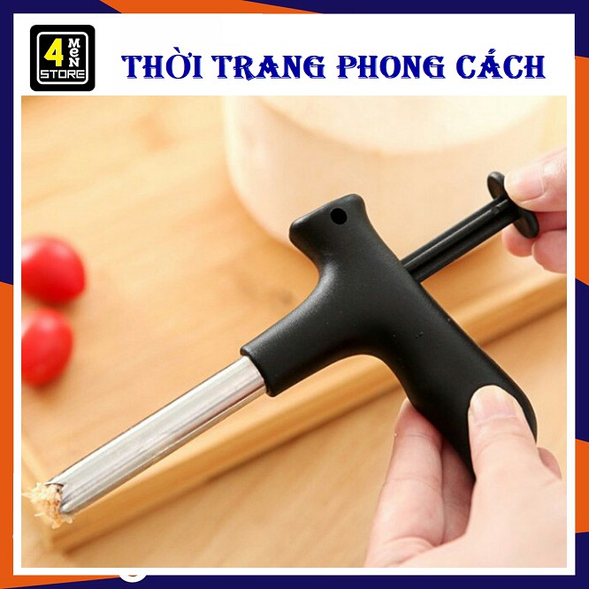 Dụng Cụ Khui Dừa Siêu Nhanh - Tiện ít - Cây Khu nước Dừa Siêu tốc