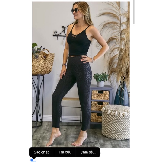 Quần legging tập Gym, yoga vnxk có big size