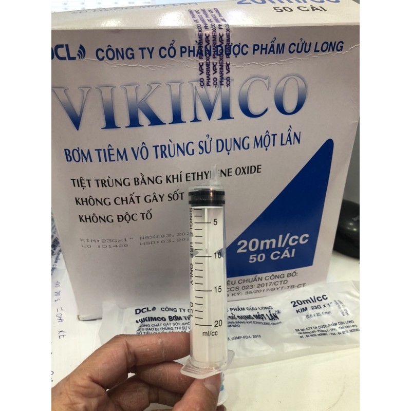 ❤HỘP 100 cây Bơm kim tiêm ống chích sử dụng 1 lần xi lanh bơm tiêm 1cc/1ml,3cc/3ml,5cc/5ml,10cc/10ml,20cc/20ml,50cc/50ml