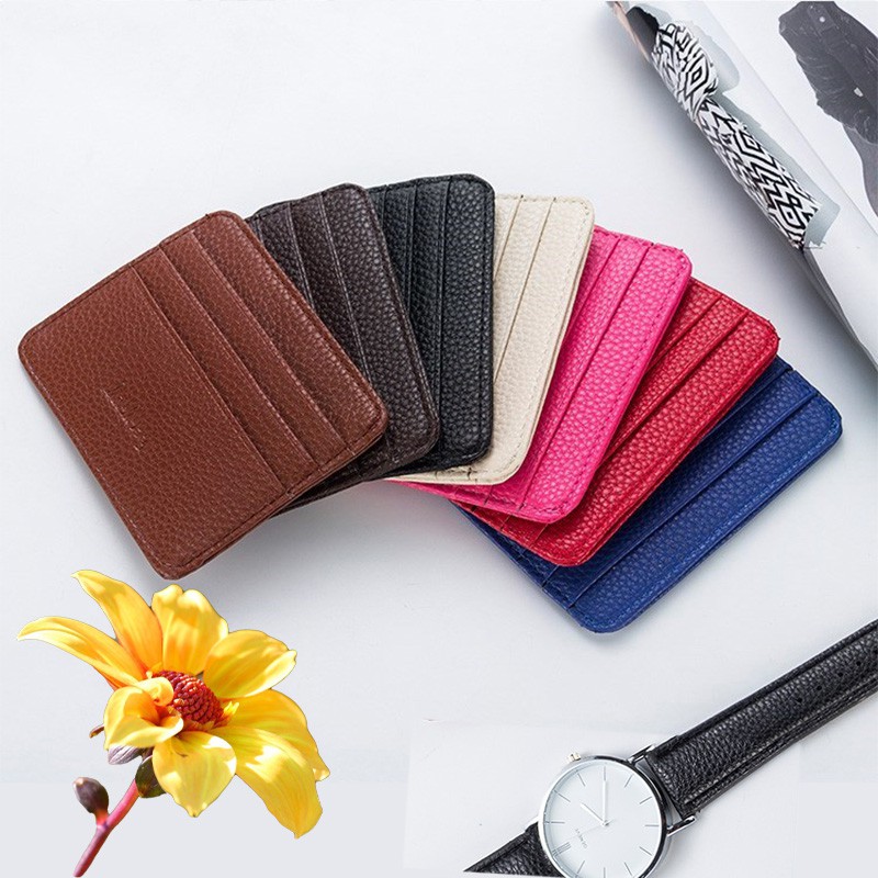 Ví Ngắn Baellerry Đựng Thẻ Thời Trang Cho Nữ