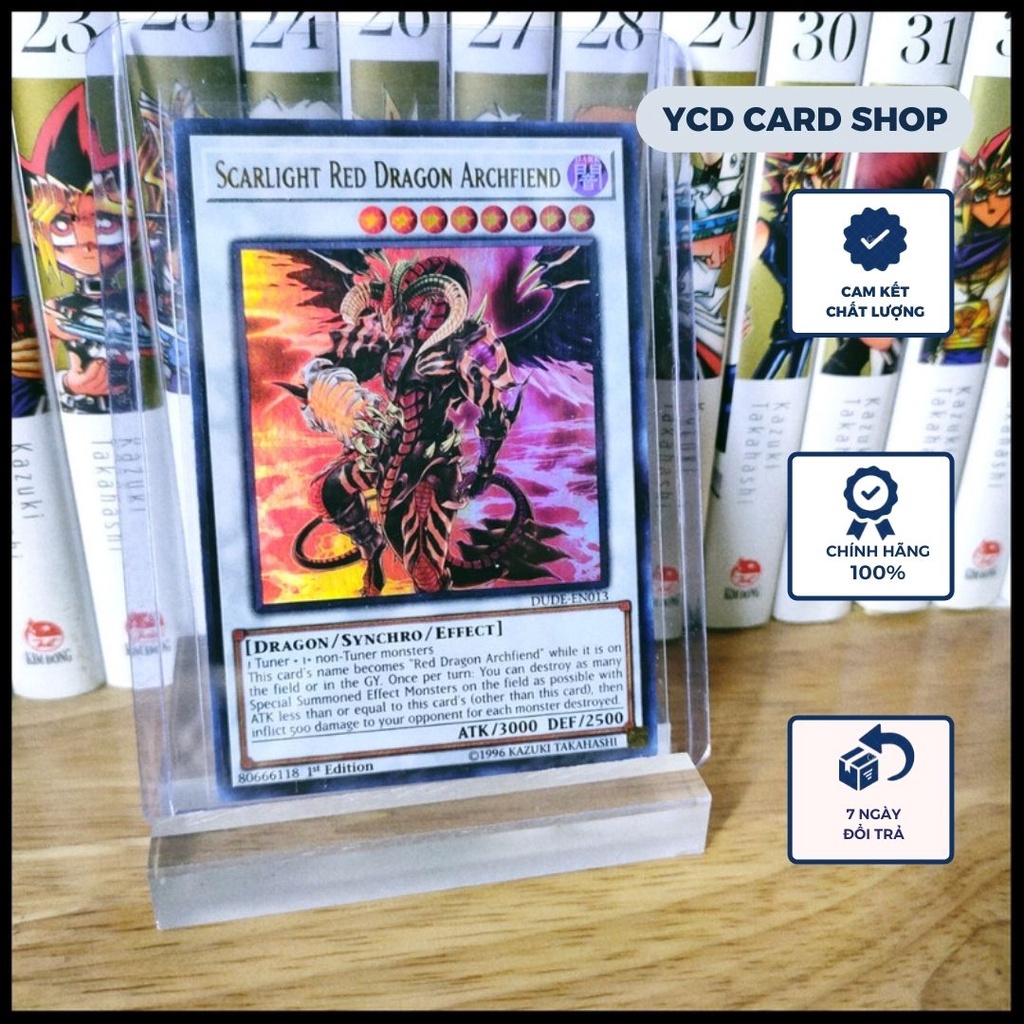 Thẻ bài yugioh chính hãng Scarlight Red Dragon Archfiend – Ultra Rare