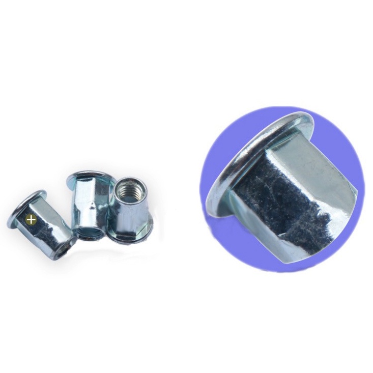 Set 50 cái Ốc tán rút nửa lục M6, M8,10 thép mạ