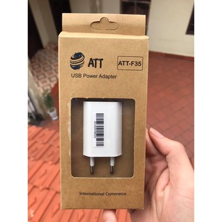 Củ sạc chân dẹt công ty ATT