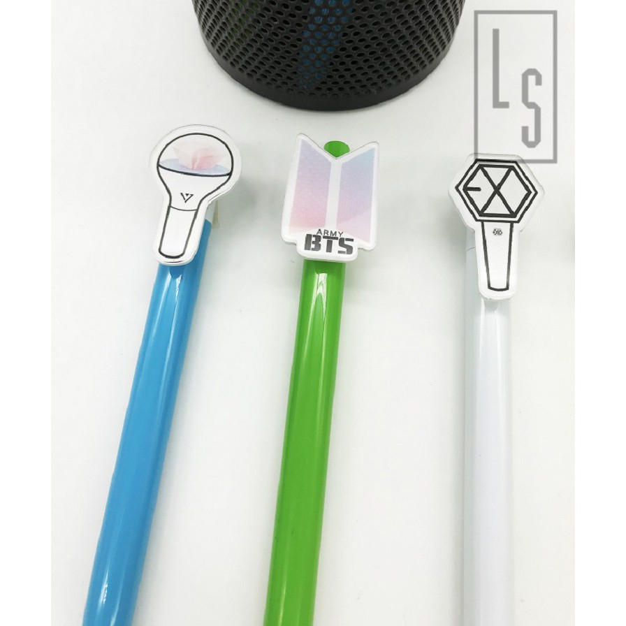 Bút LIGHTSTICK KPOP EXO BTS Bangtan Boys GOT7 TWICE SEVEN TEEN