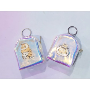 Móc khoá balo hologram tonton kaws khủng long MKH10 móc khoá hologram ngựa thần Hoạt hình cute hổ mập