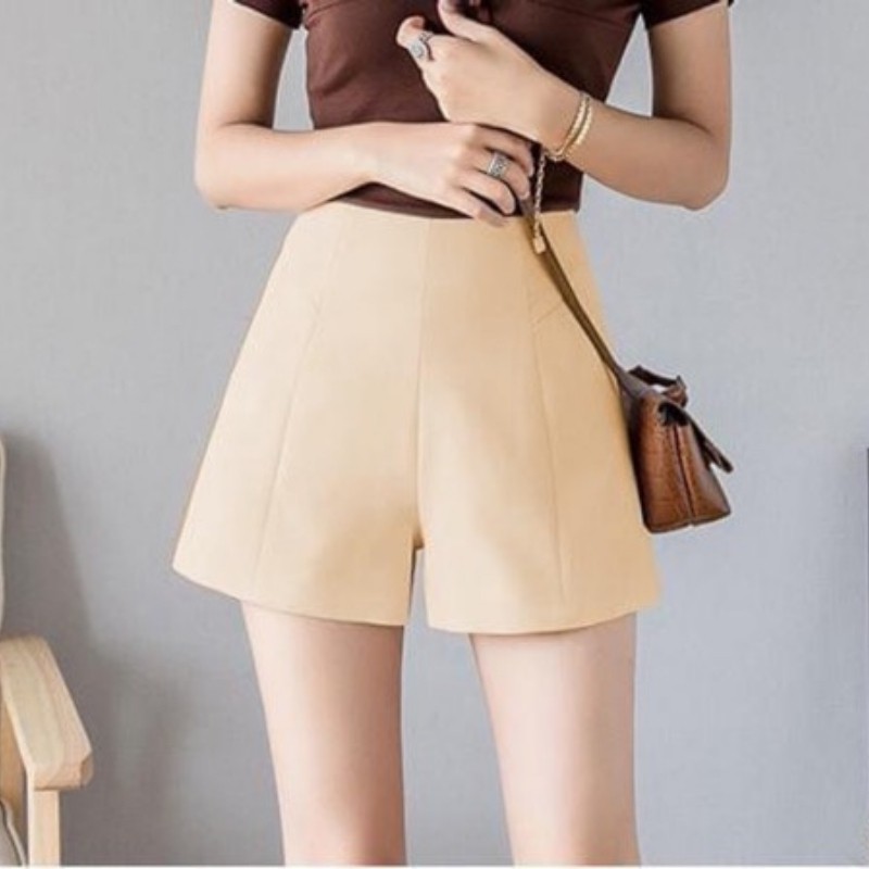 Quần Short Cạp Cao Vải Tuyết Mưa Hàng Đẹp Loại 1 - Kem Shop | BigBuy360 - bigbuy360.vn