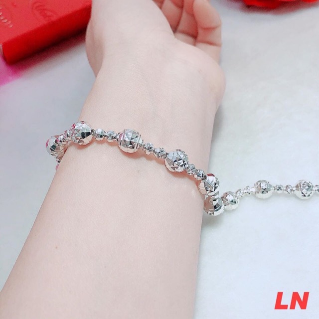 LẮC TAY NỮ BI DÁNG OHAY SANG CHẢNH - TRANG SỨC BẠC Ý S925
