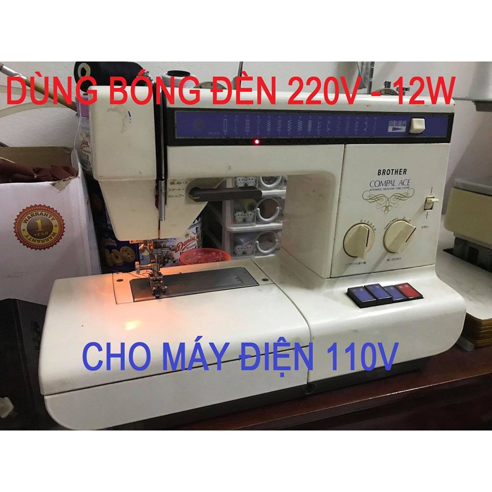 Bóng đèn 110V Máy khâu mini Nhật, tủ lạnh nội địa Nhật, thiết bị điện Nhật..... (Không ở đâu có)