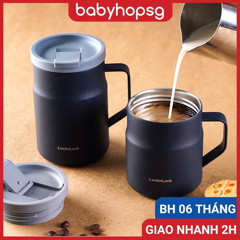 Ly giữ nhiệt Lock&Lock Metro Mug, cốc giữ nhiệt LHC4262 (370ml) và LHC4263 (475ml) - BABYHOPSG