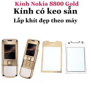Kính 8800 gold arte // kính nokia 8800 màu vàng