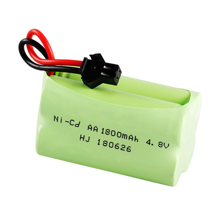 Pin Sạc Dung Lượng Cao Cho Xe Ô tô - Tàu Thủy Điều Khiển 4.8V 1800mAh