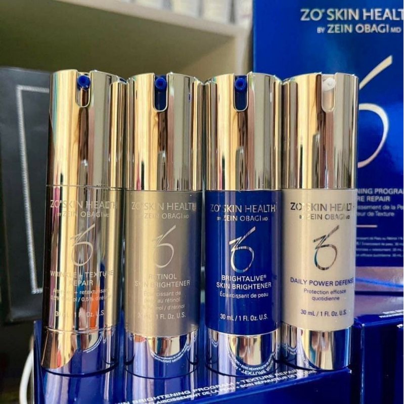 Sét Zo dưỡng trắng trẻ hóa da 4 sản phẩm 30ml