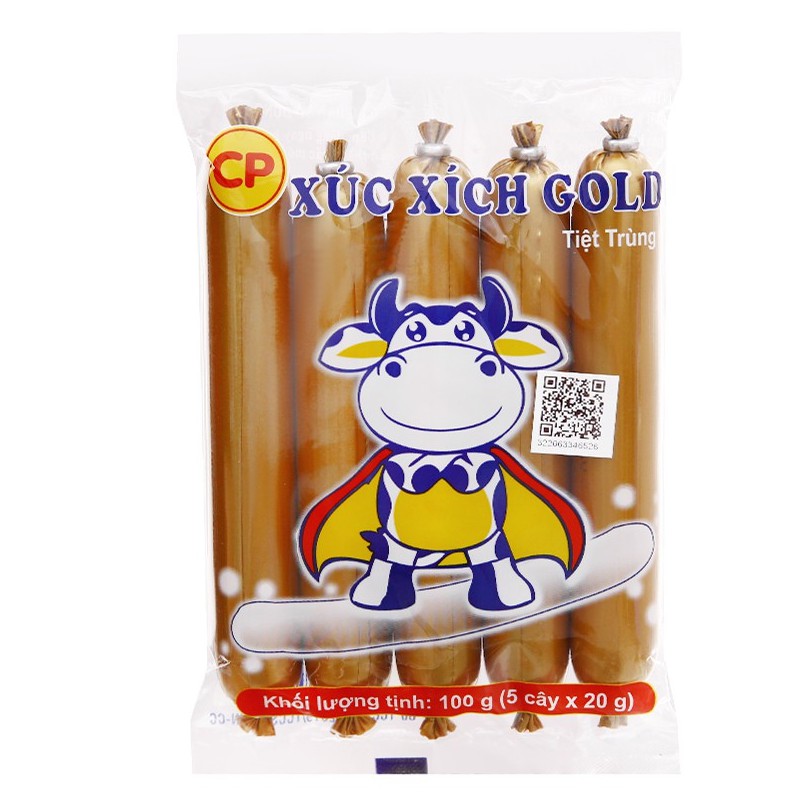 XÚC XÍCH TIỆT TRÙNG CP - gói 100g (91215)