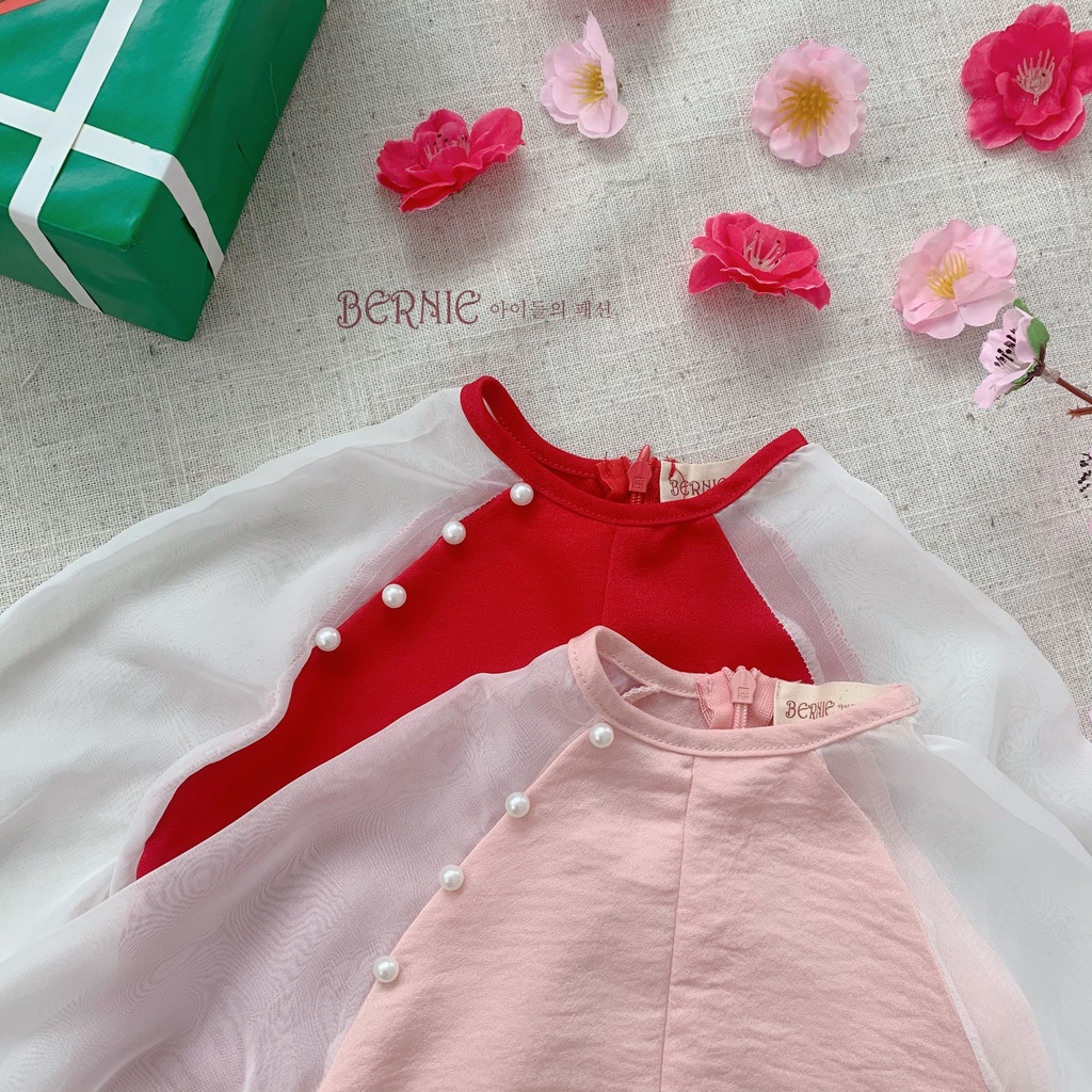 Áo dài bé gái - áo dài cách tân bé gái 9-22kg