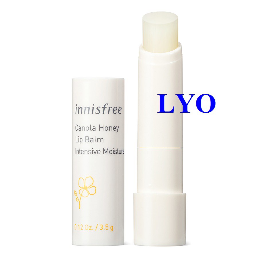 Son dưỡng môi không màu Innisfree Canola Honey Lip Balm Stick nội địa Hàn Quốc