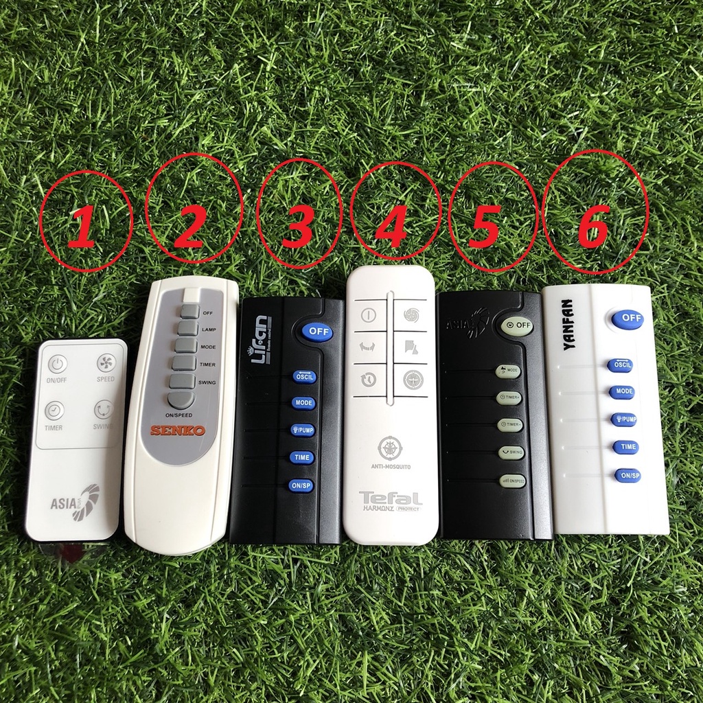 Điều khiển quạt các loại chọn mẫu