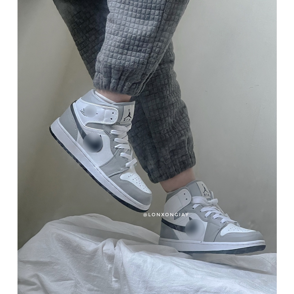 Giày thể thao j_d smoke grey cao cổ