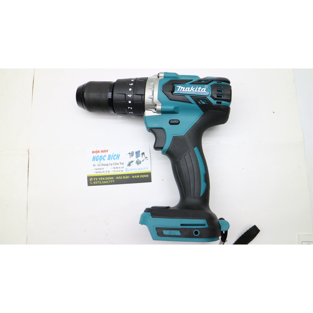 Thân Máy Khoan Pin Động Cơ 118V Đầu AUTOLOCK 13MM Không Chổi Than