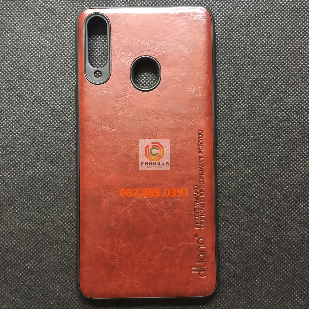 Ốp lưng Samsung Galaxy A20S chất liệu da sang trọng