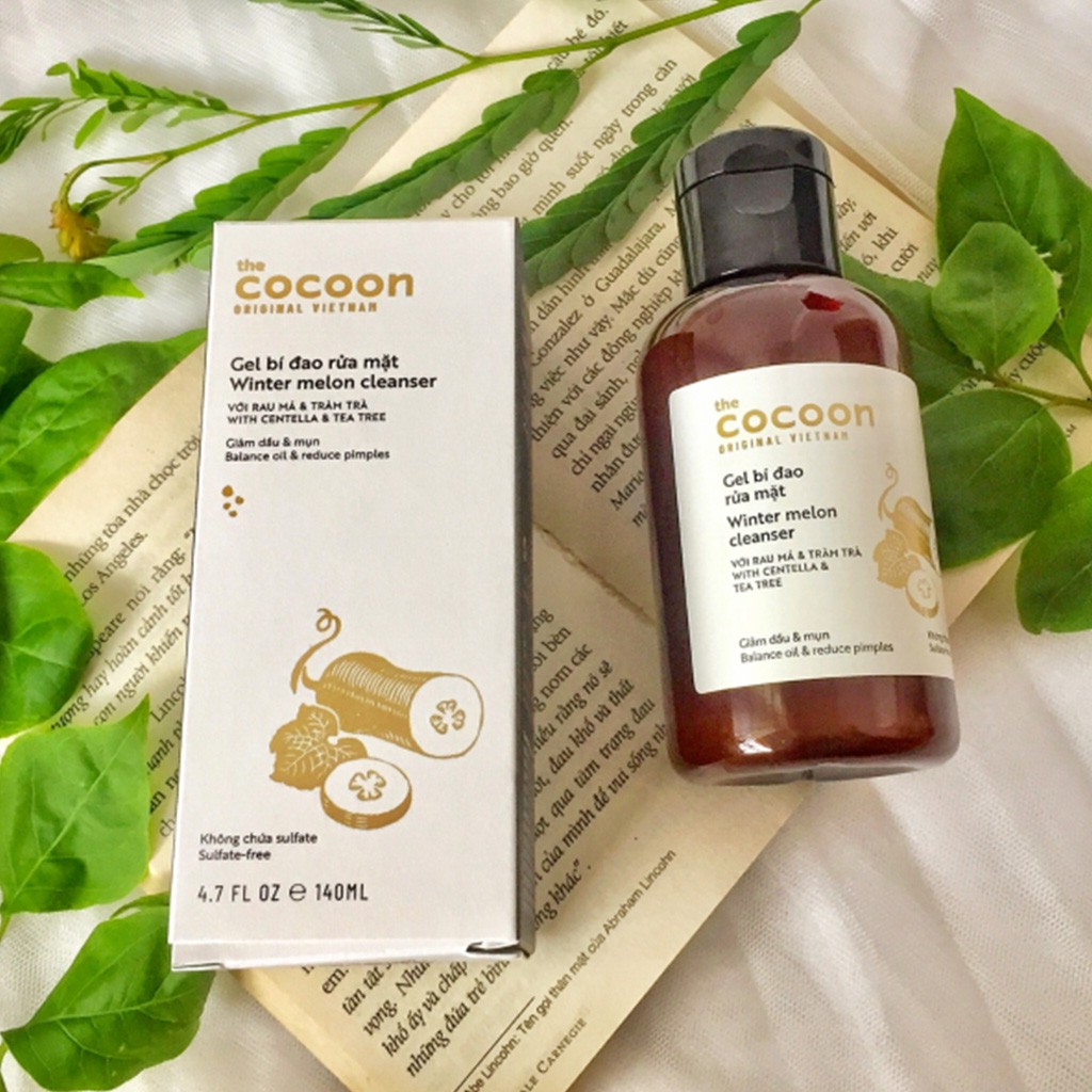 Gel Rửa Mặt Bí Đao Cocoon Winter Melon Cleanser