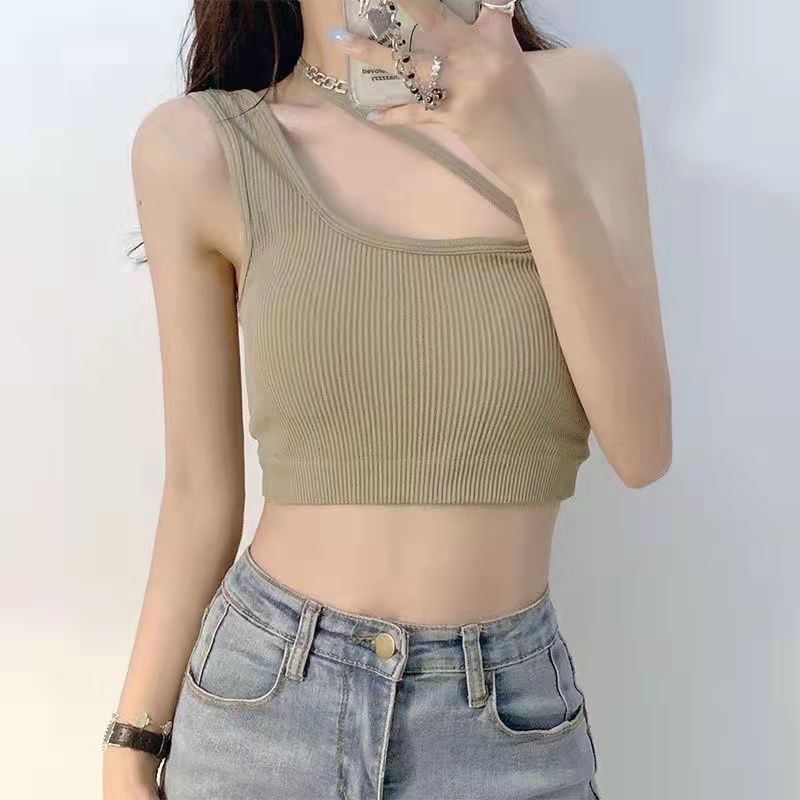 Phụ nữ Tank Top Thời trang Thanh lịch Không tay có miếng lót để Mua sắm Tiệc Hẹn hò Đám cưới